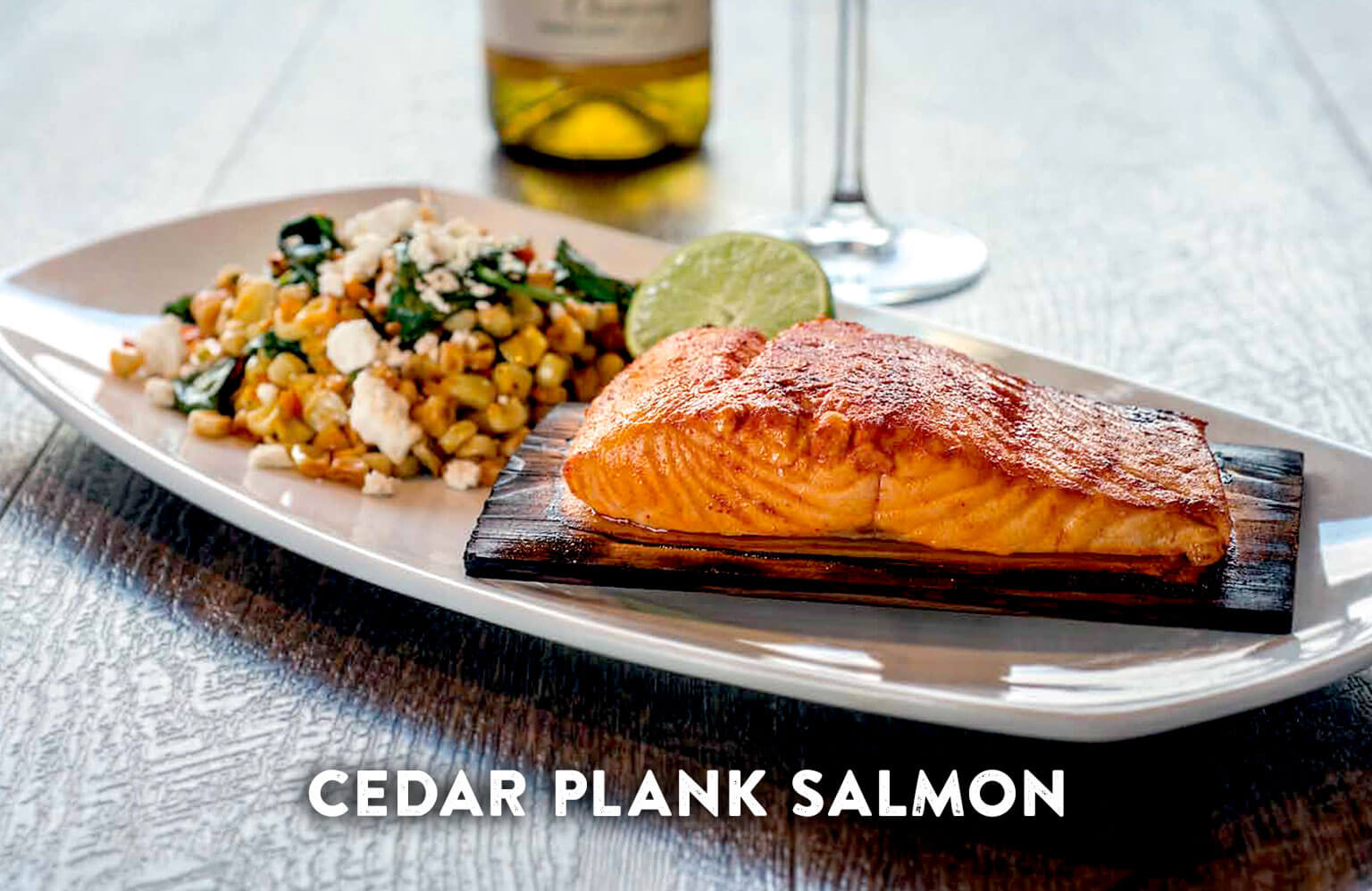 シダープランクサーモン - Cedar Plank Salmon