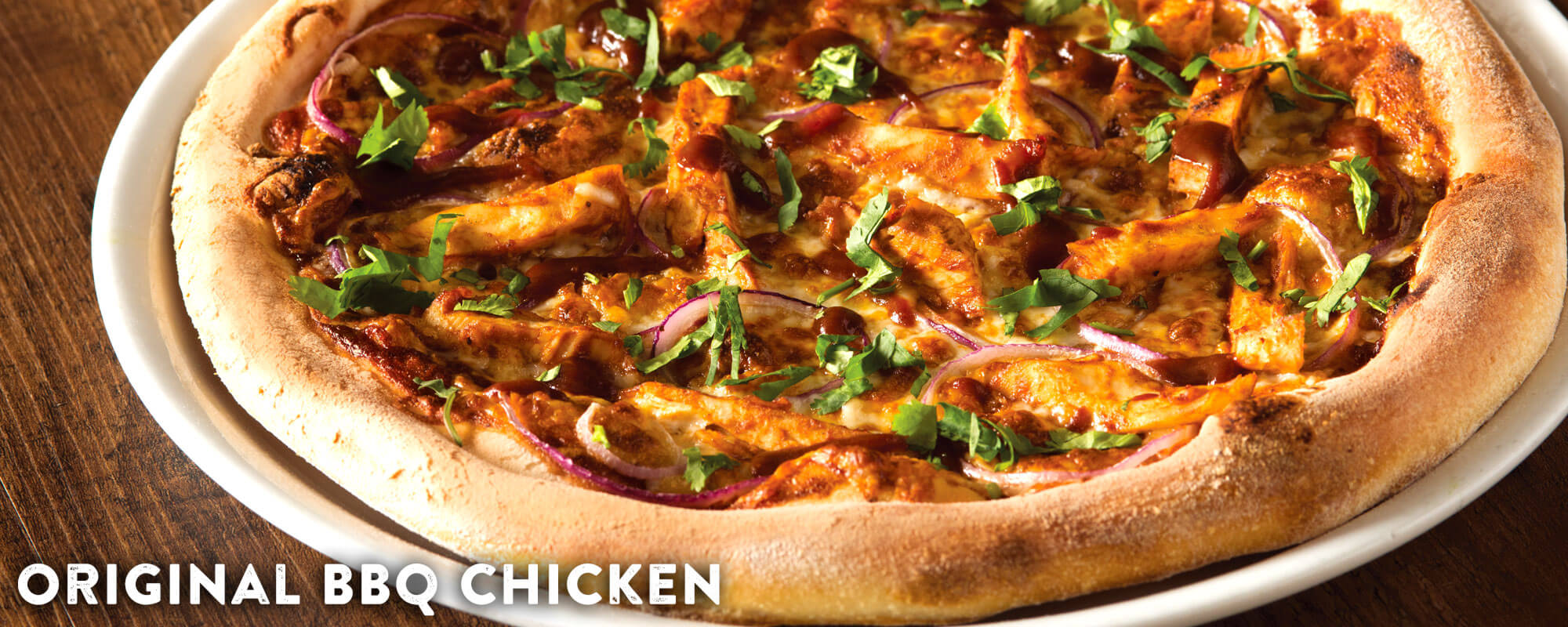 オリジナルバーベキューチキンピザ - Original BBQ Chicken Pizza